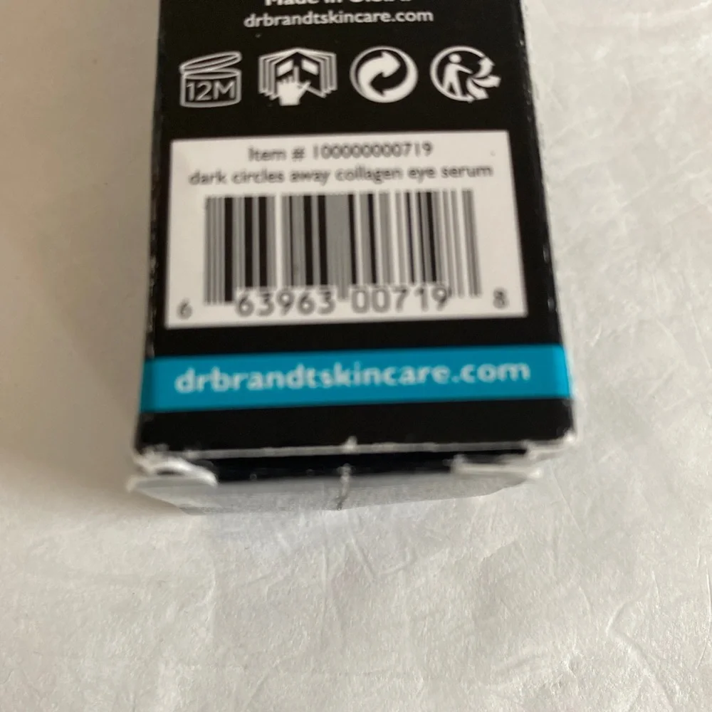 DR. BRANDT Dark Circles Away 0.5oz $56 NIB